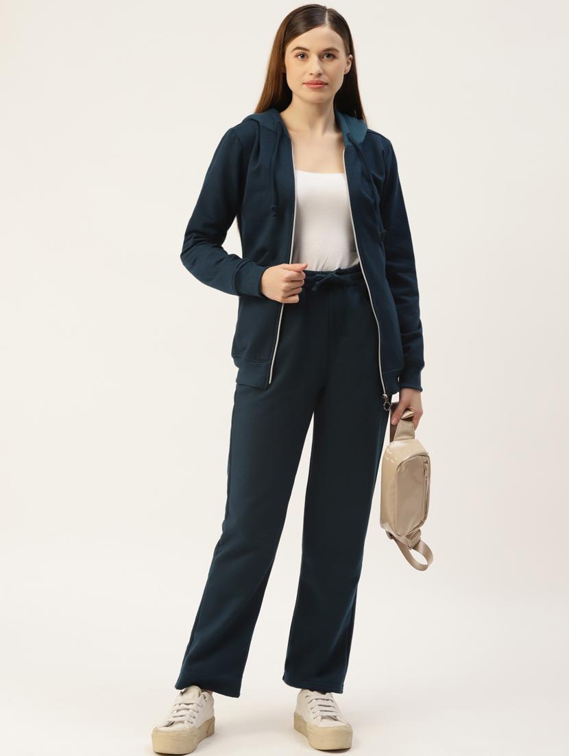 long sleeve solid hooded jacket - 18267926 - Standard Image - 3