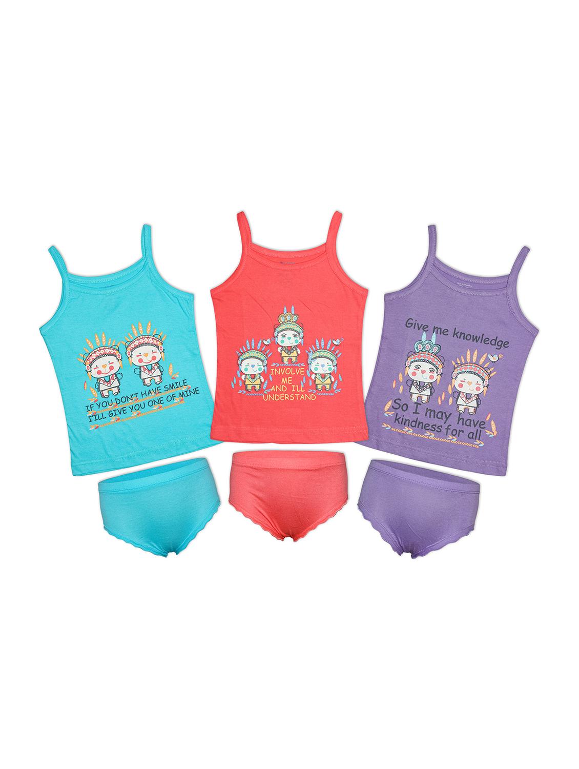 pack of 3 printed shorts set - 18270737 - Zoom Image - 0