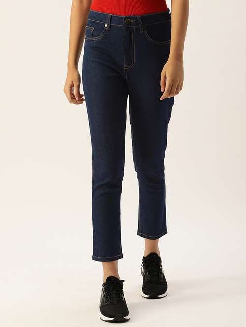 mid rise solid slim fit jean - 18271506 -  Standard Image - 0