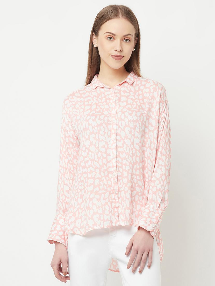 long sleeved printed shirt - 18271659 - Zoom Image - 0