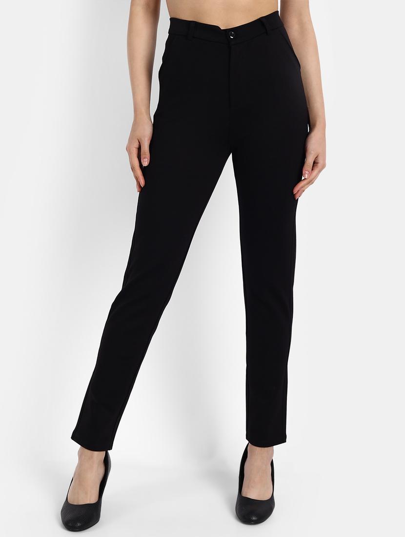 high rise flat front trouser - 18272171 -  Zoom Image - 0