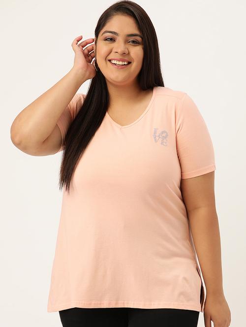 women's plain v neck t-shirt - 18272578 -  Standard Image - 0