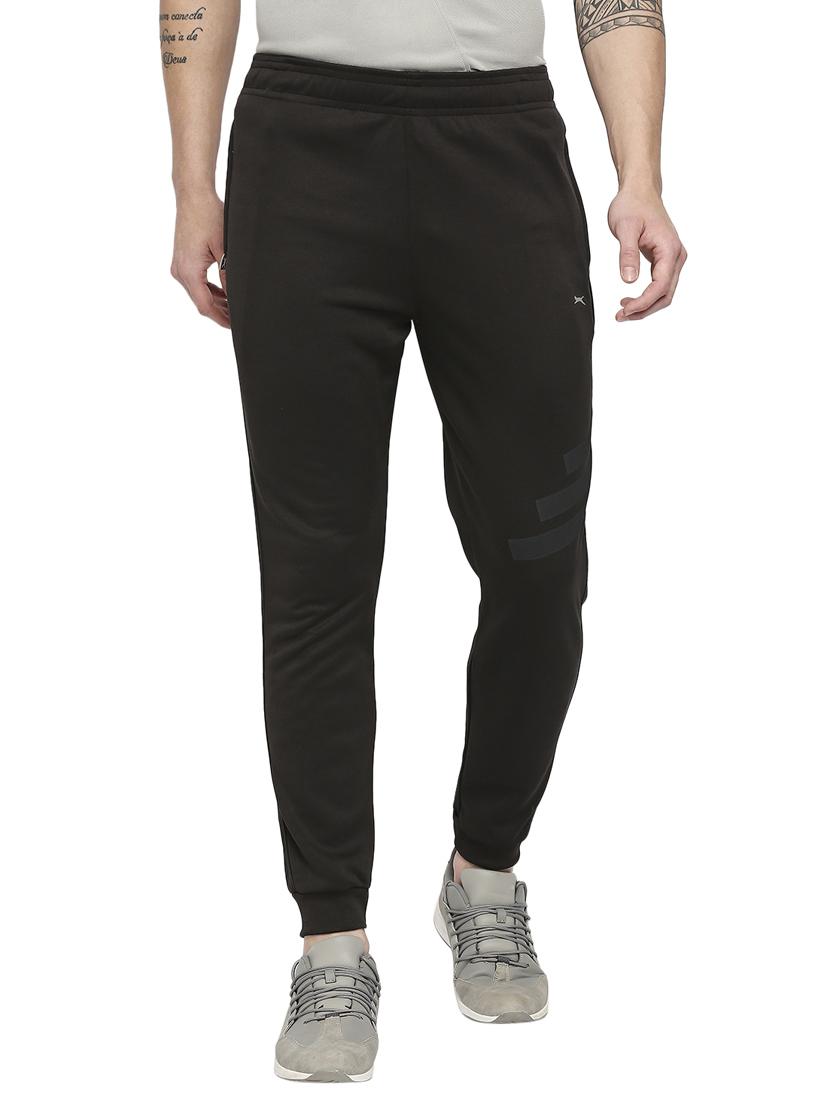 black solid joggers track pant - 18273538 - Zoom Image - 0
