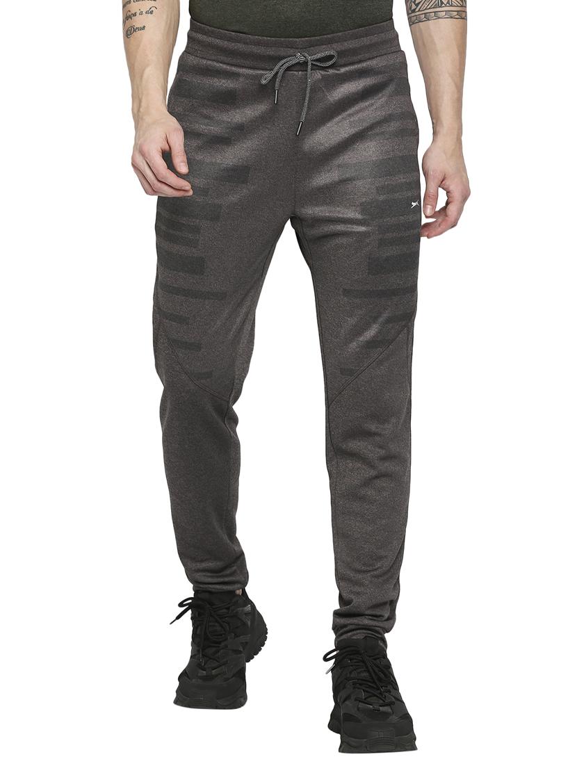 charcoal-grey melange joggers track pant - 18273547 - Zoom Image - 0