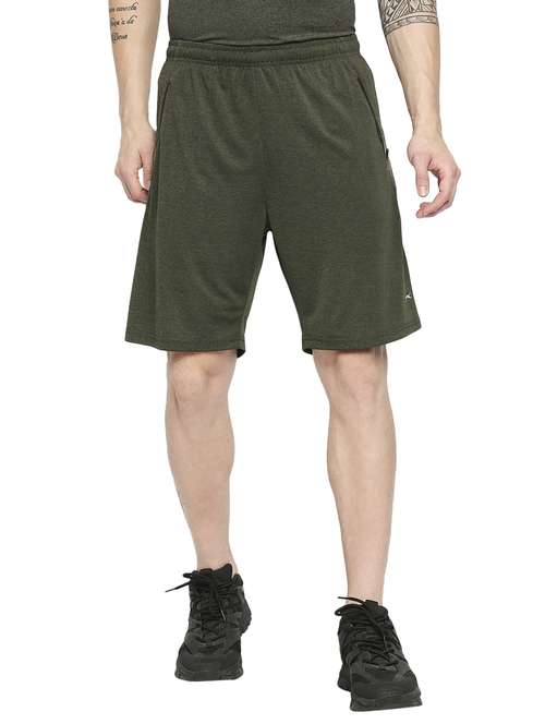 olive-green solid short - 18273650 - Standard Image - 0