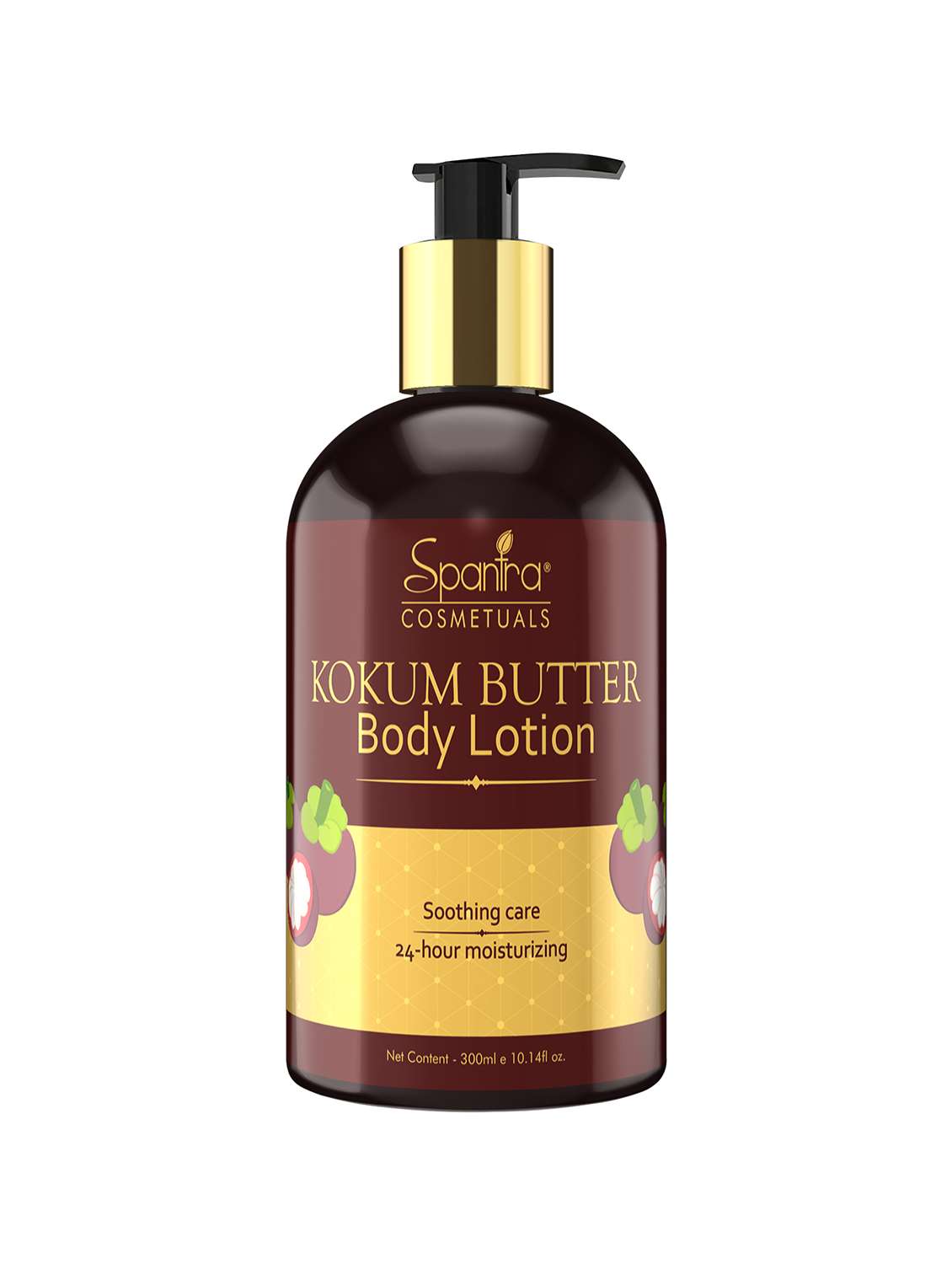 spantra kokum butter body lotion for dry skin