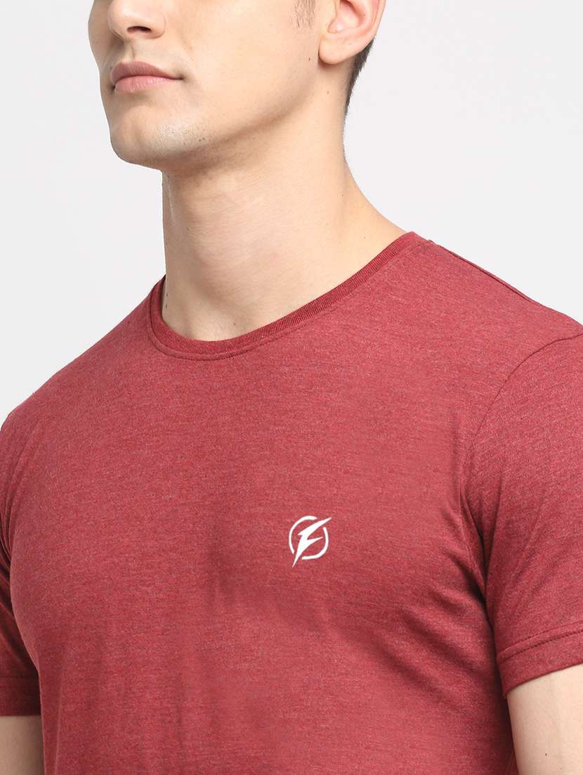 men solid short sleeves t-shirt - 18277197 - Standard Image - 5