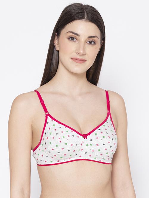 pink printed t-shirt bra - 18277403 - Standard Image - 0