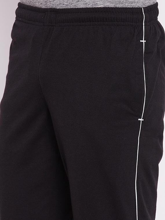 black solid pyjama - 18277928 - Standard Image - 3