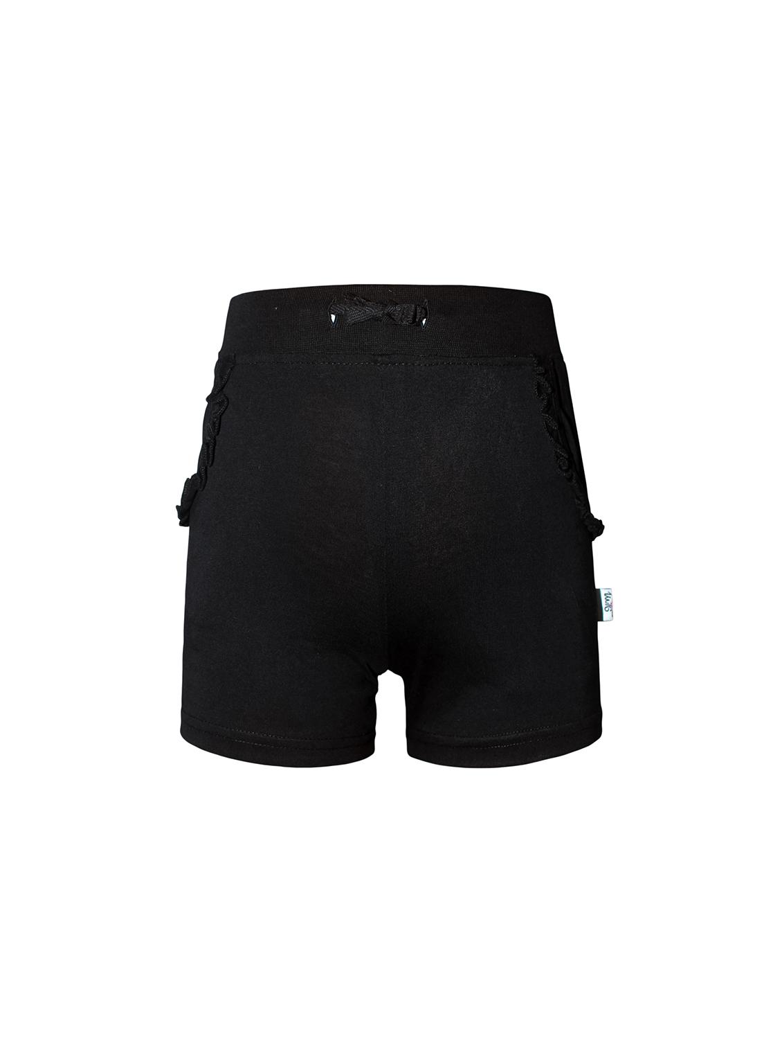 black solid shorts - 18278710 - Zoom Image - 0
