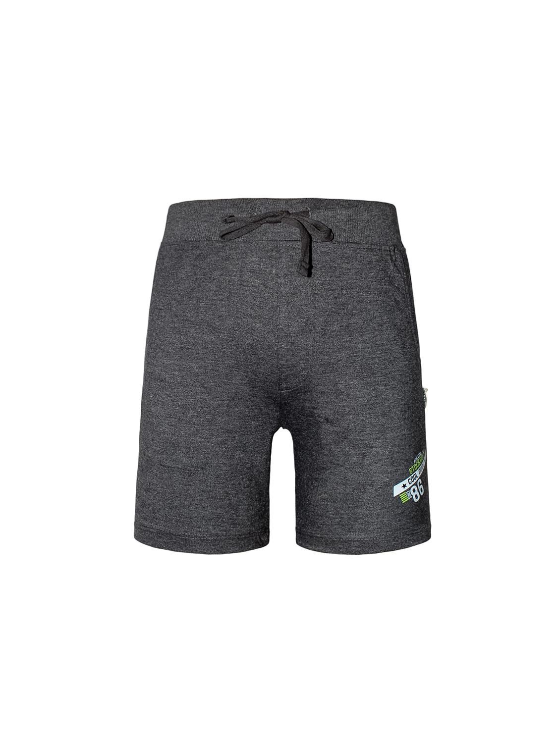 grey solid shorts  - 18278948 -  Zoom Image - 0