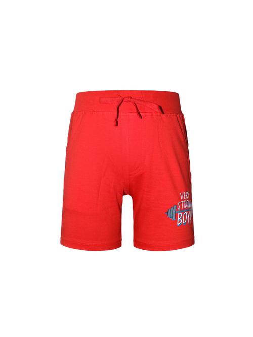 red solid shorts  - 18278951 -  Standard Image - 0