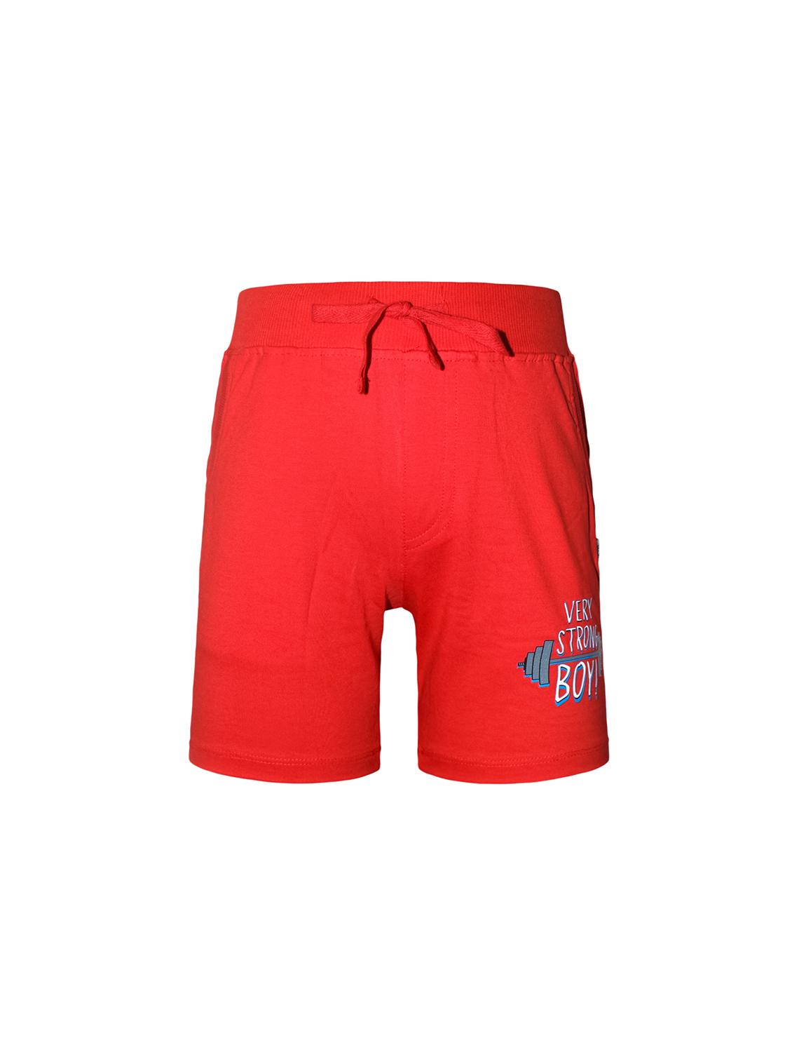 red solid shorts  - 18278951 -  Zoom Image - 0