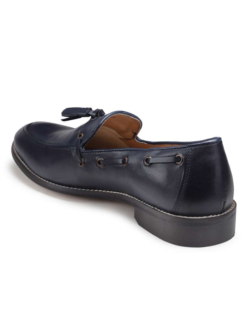 men slip on tassle detailing loafers - 18280614 -  Standard Image - 5