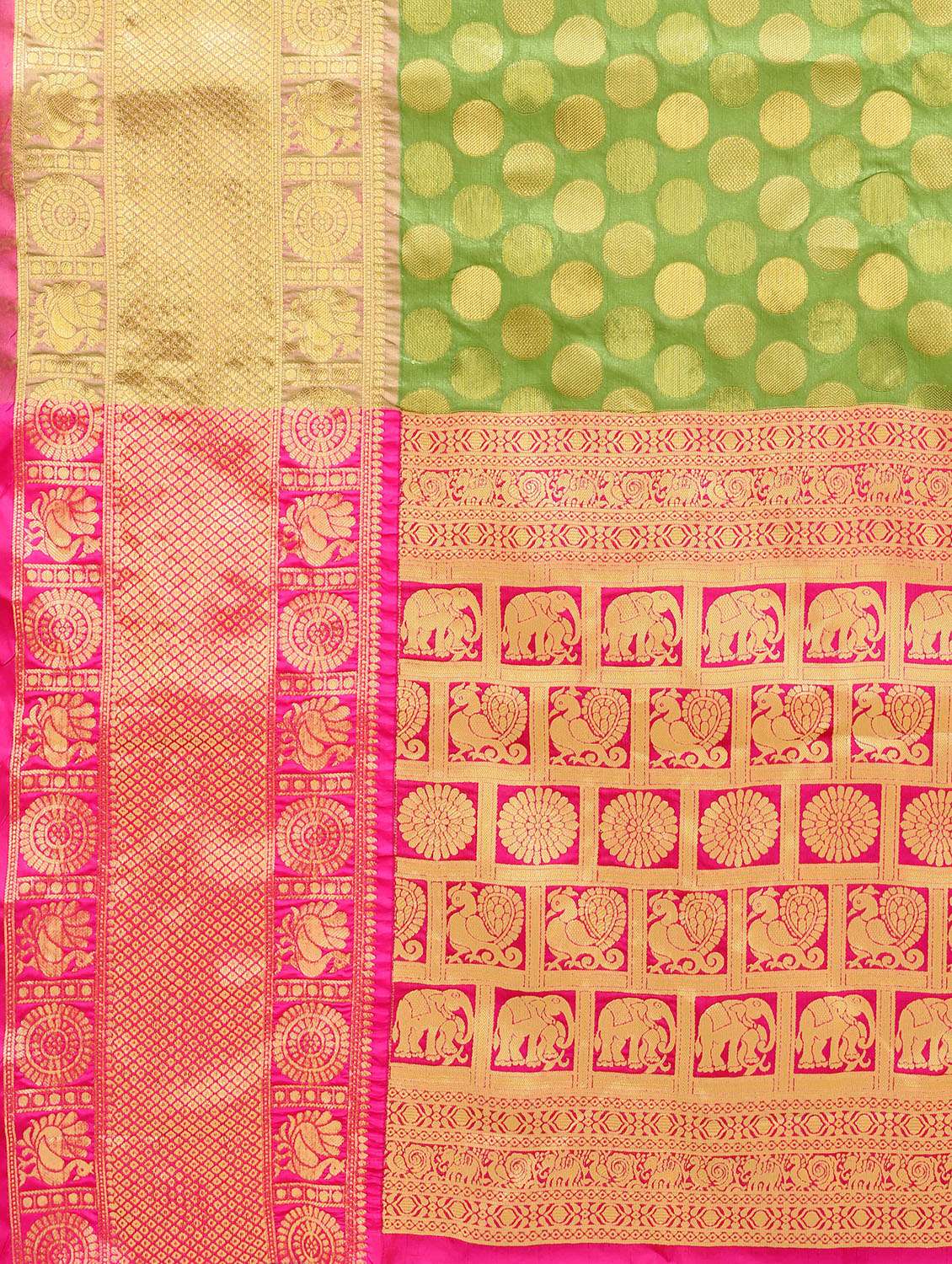 women's banarasi saree with blouse - 18280779 -  Standard Image - 5