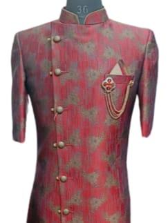 jackard party wear indo western - 18280887 - Standard Image - 0