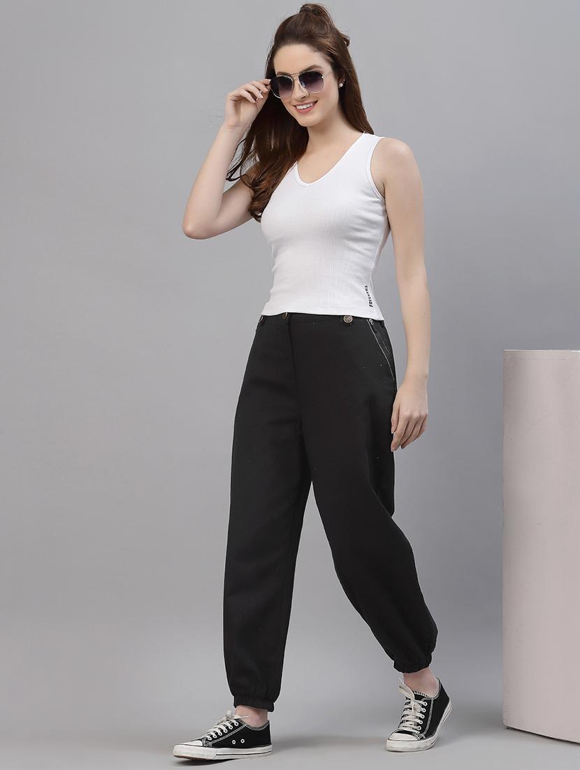 women's white round neck top - 18281356 - Standard Image - 3
