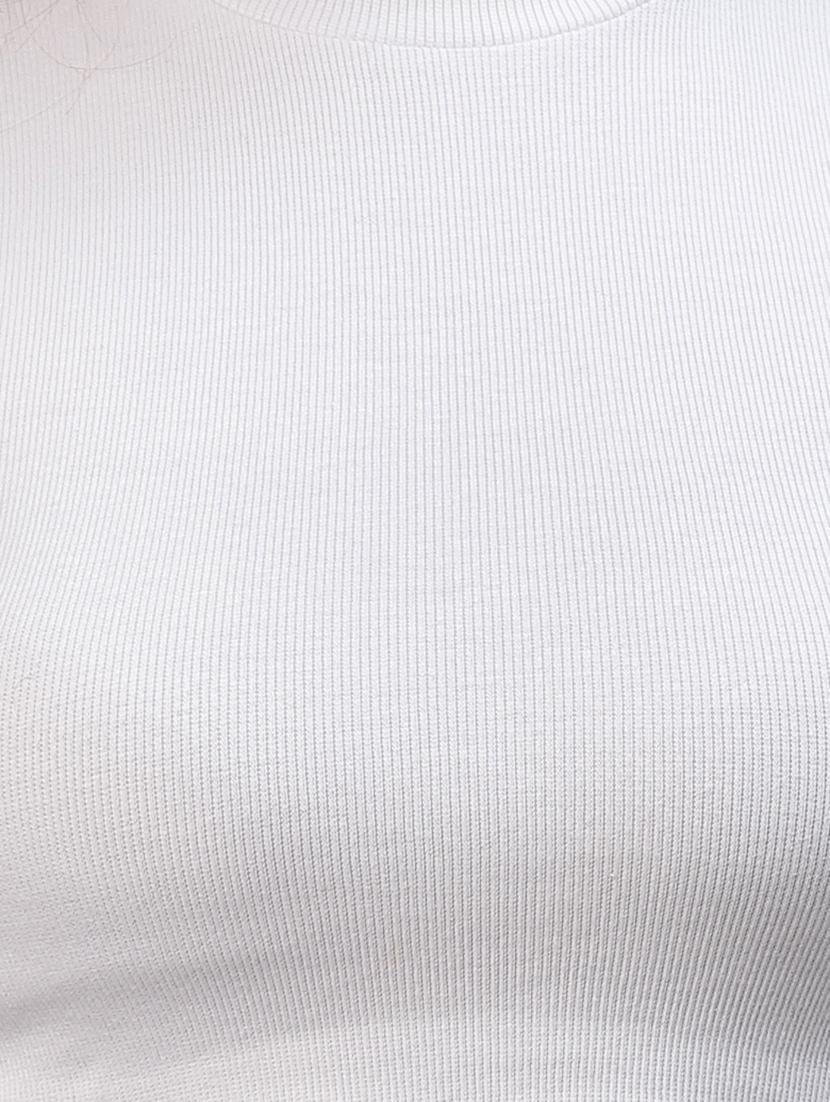 women's crop mock neck top - 18281361 - Standard Image - 5