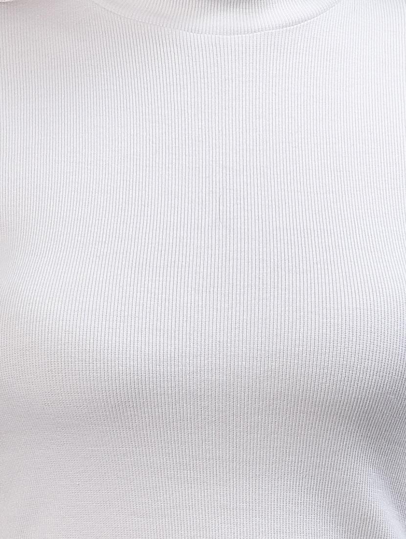 women's straight mock neck top - 18281401 - Standard Image - 5