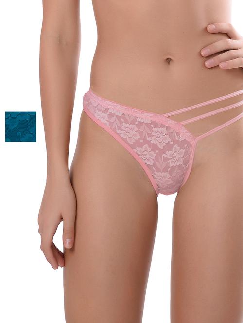 pack of 2 net bikini panty - 18281660 -  Standard Image - 0