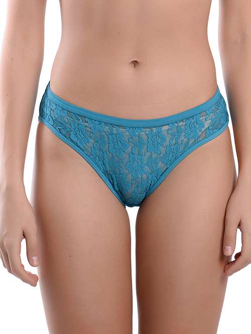 blue net bikini panty - 18281681 - Standard Image - 0