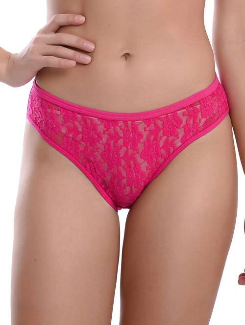pink net bikini panty - 18281682 -  Standard Image - 0