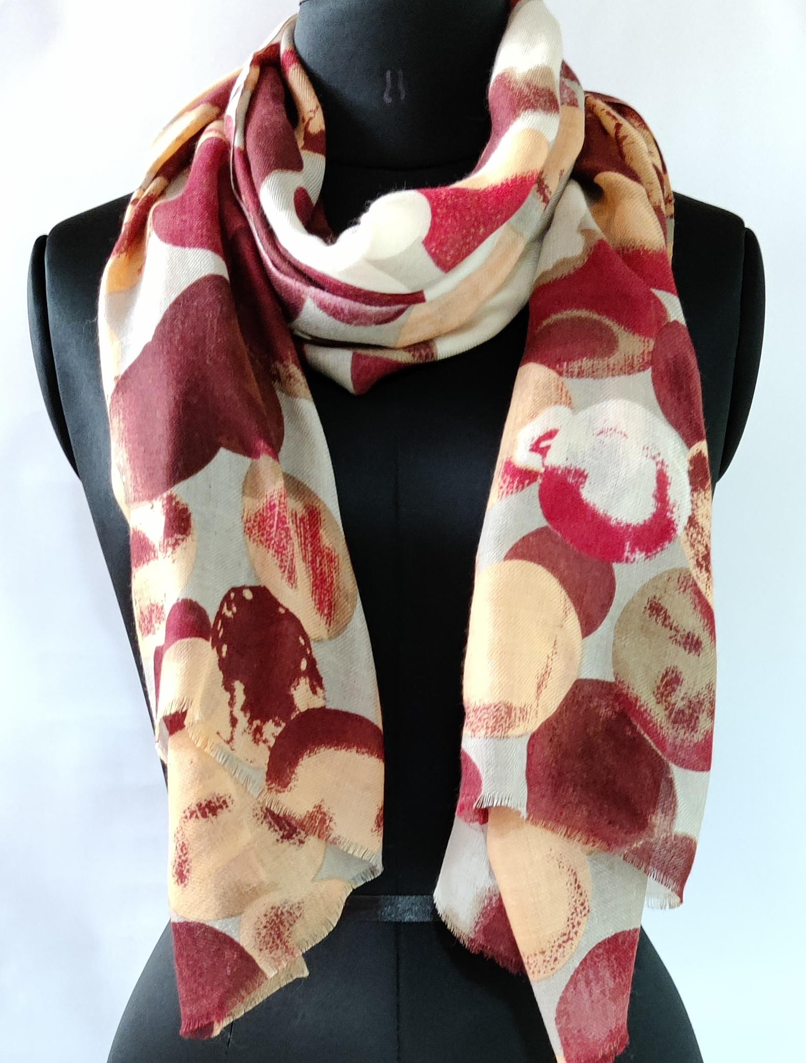 silk cashmere scarf export quality - 18281885 - Zoom Image - 0