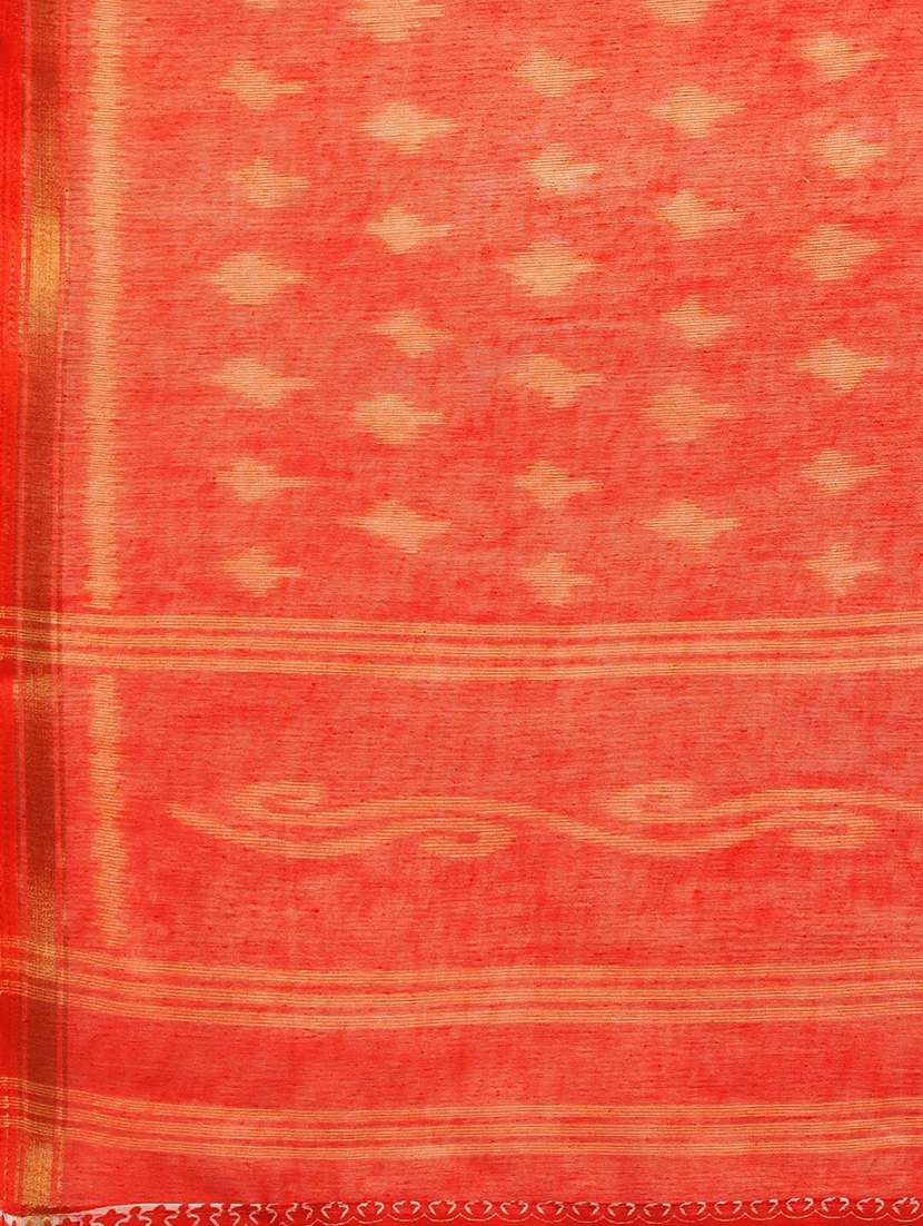 navy cotton blend printed saree - 18281932 - Standard Image - 5