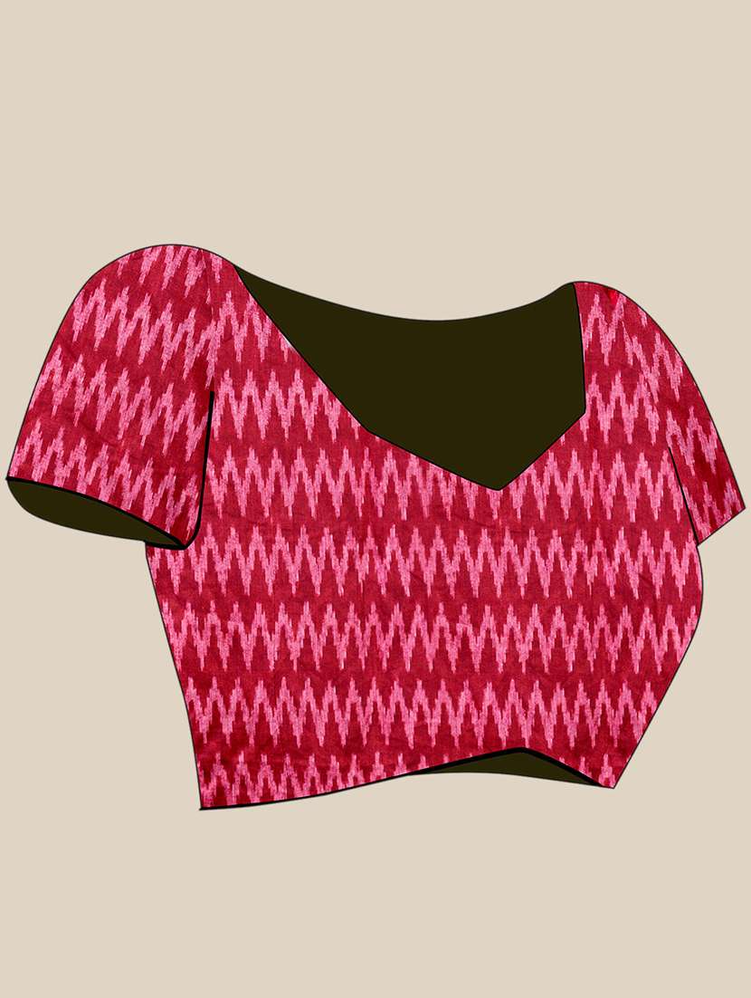 grey cotton blend printed saree - 18281937 -  Standard Image - 3