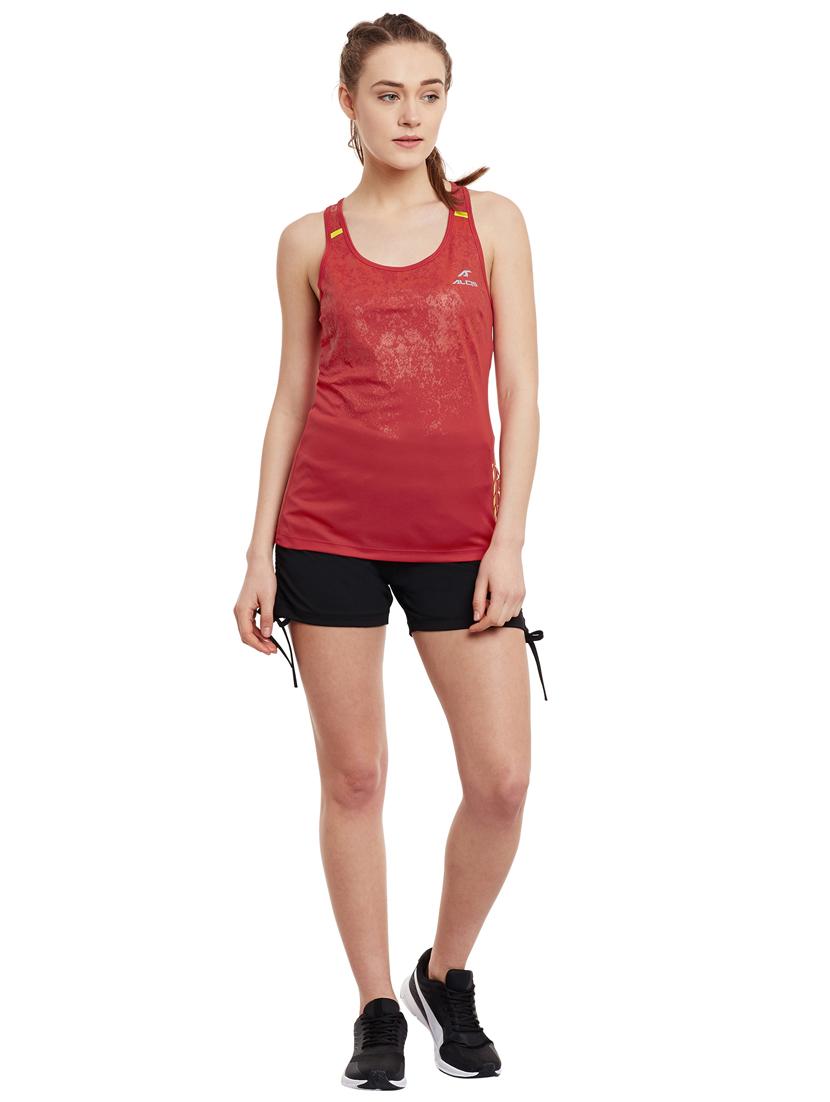 scoop neck printed tank tee - 18284225 - Standard Image - 3