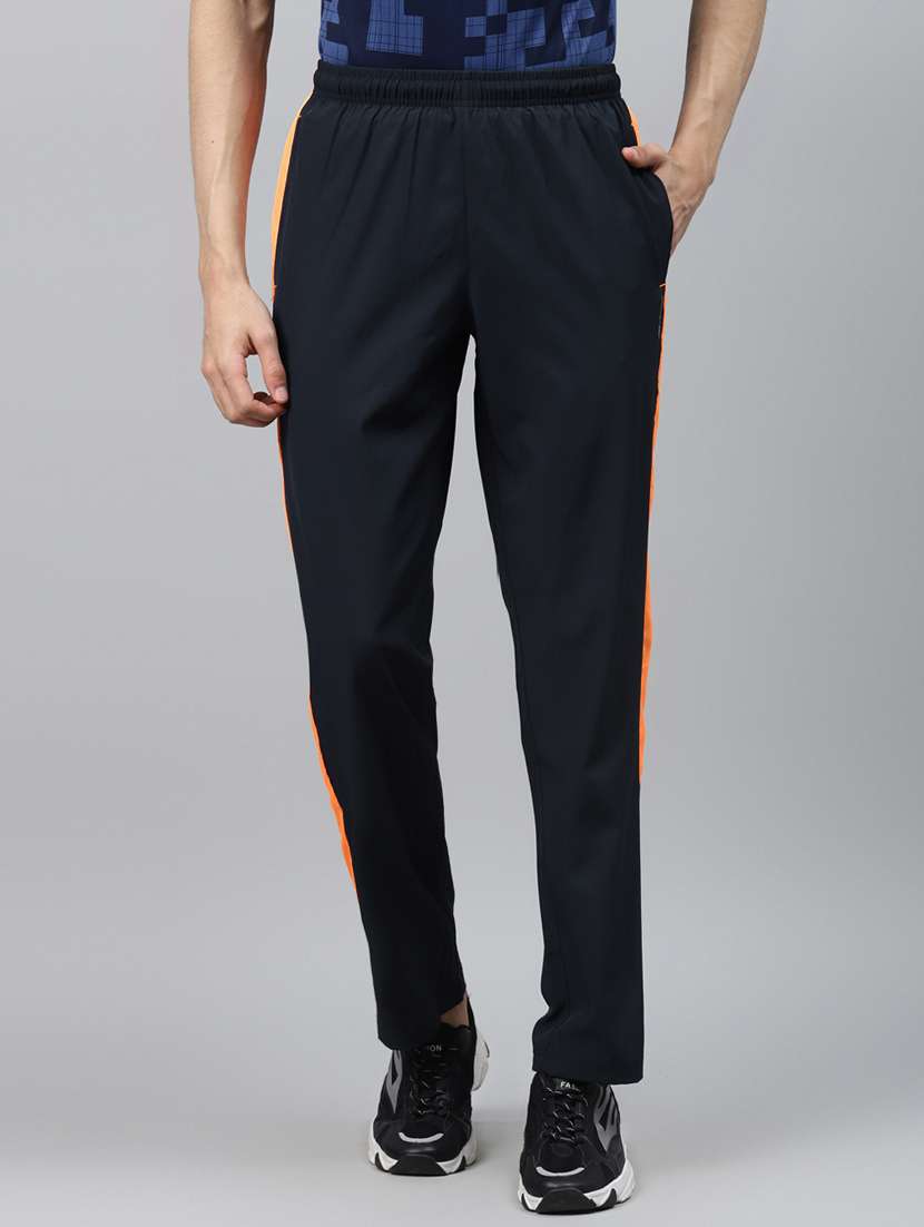 navy blue side striped track pant - 18284319 - Zoom Image - 0