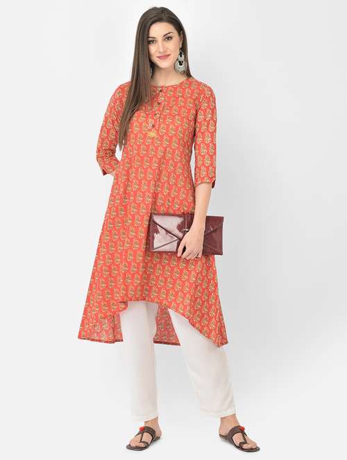 women's a-line kurta - 18284556 - Standard Image - 0