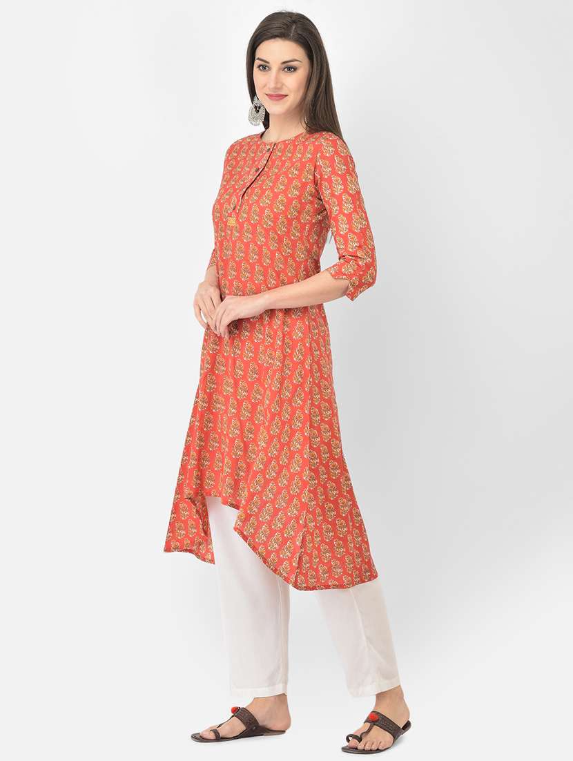 women's a-line kurta - 18284556 - Standard Image - 3