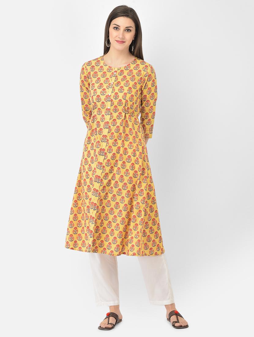 women's a-line kurta - 18284560 - Standard Image - 3