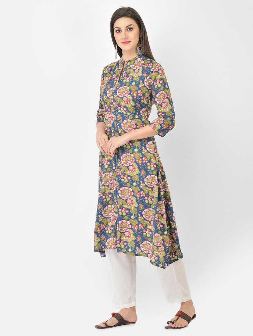 women's a-line kurta - 18284564 - Standard Image - 3