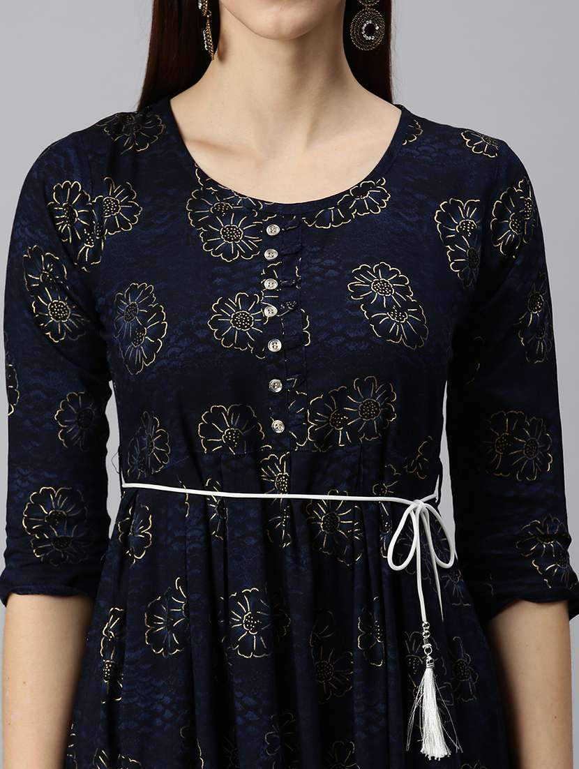 women's a-line kurta - 18284954 -  Standard Image - 5