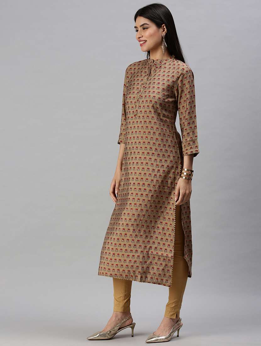 women's straight kurta - 18284965 - Zoom Image - 0