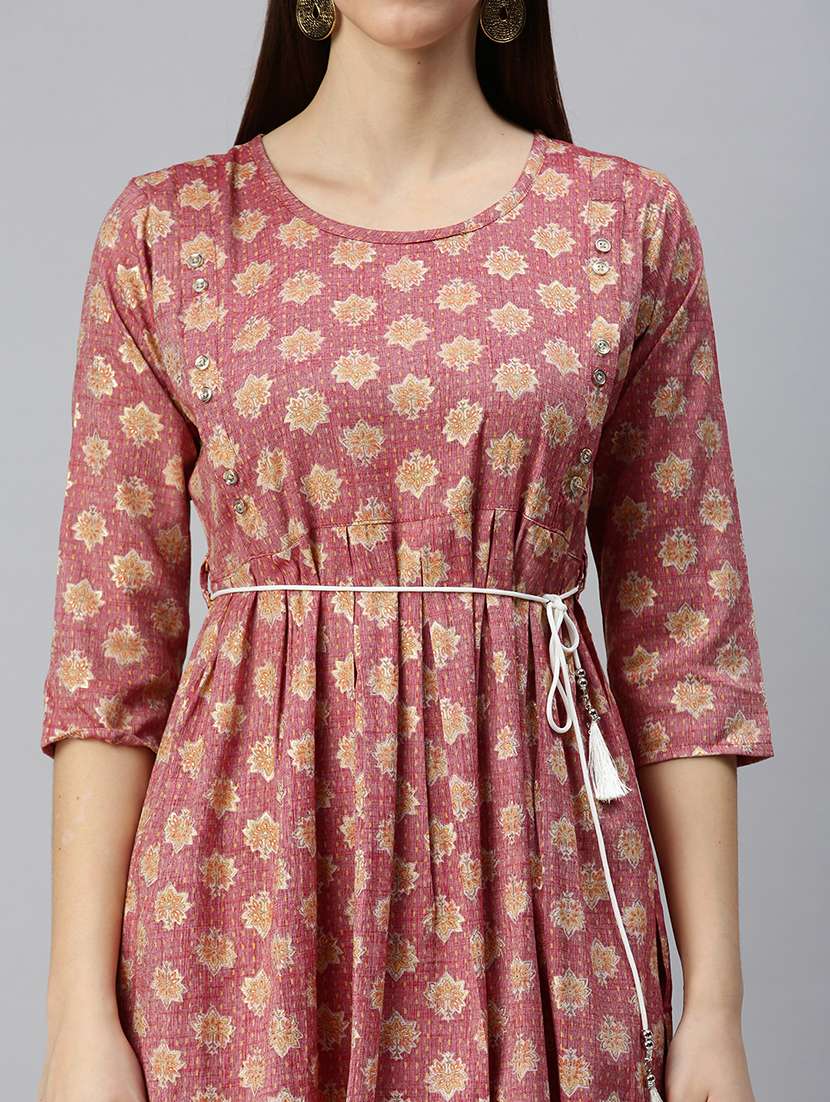 women's a-line kurta - 18284967 -  Standard Image - 5