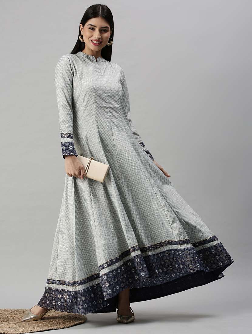 women's flared kurta - 18285003 -  Standard Image - 3