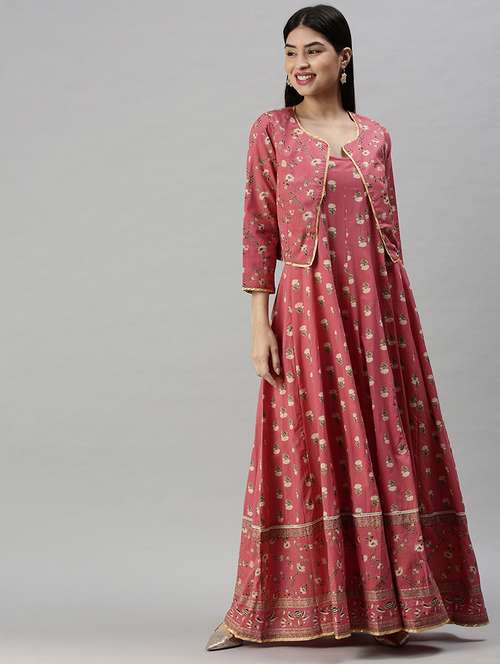 women's flared kurta - 18285005 -  Standard Image - 0