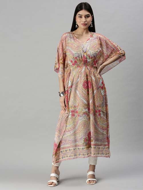 women's kaftan kurta - 18285017 -  Standard Image - 0