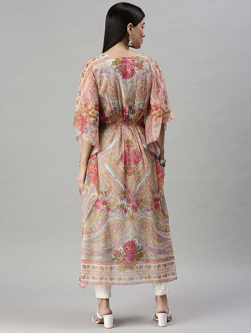 women's kaftan kurta - 18285017 - Standard Image - 3