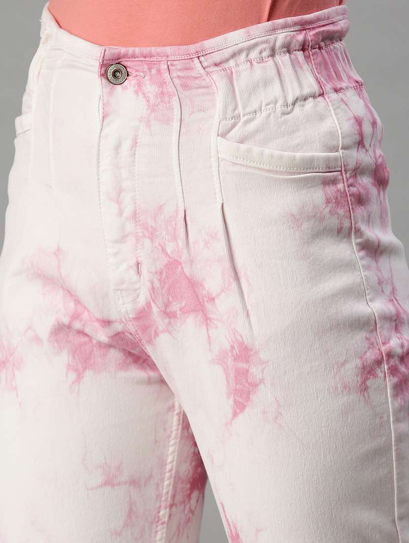 women's tie & dye slim fit jeans - 18285672 -  Standard Image - 5