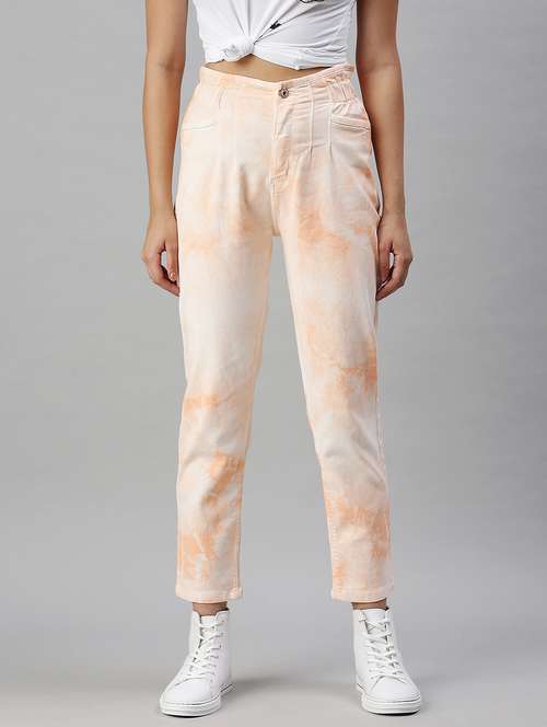 women's tie & dye slim fit jeans - 18285673 -  Standard Image - 0