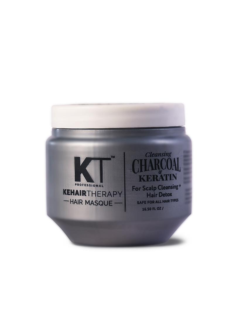 kt professional cleansing charcoal & keratin masque - 250 ml - 18286374 - Zoom Image - 0