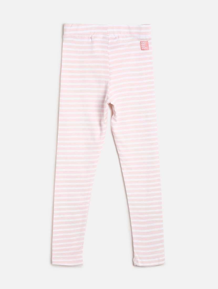 pink printed legging