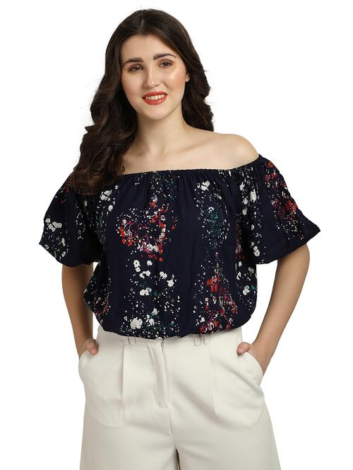women's crop off shoulder top - 18286978 -  Standard Image - 0