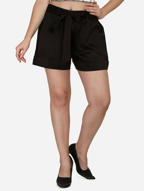 mid rise solid short - 18287585 -  Standard Image - 0