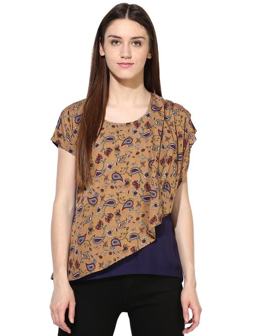 women's straight round neck top - 18287732 -  Standard Image - 0