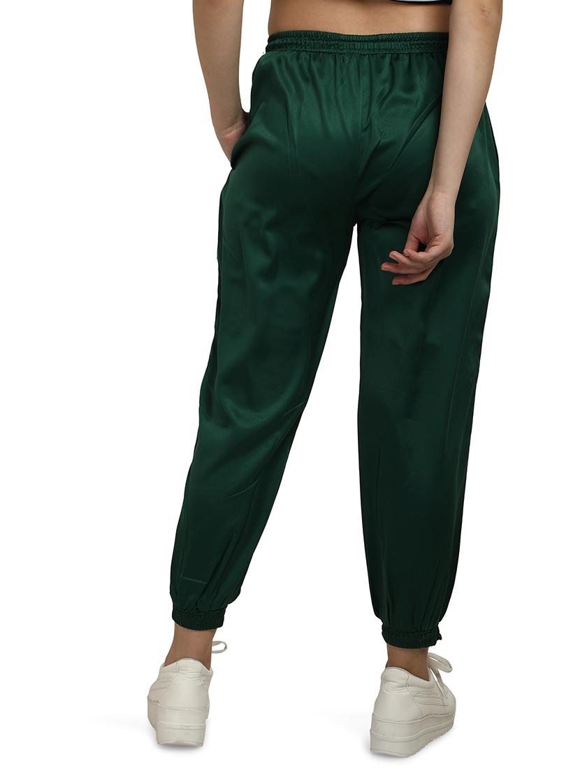 drawstring waist solid jogger - 18288642 - Standard Image - 3